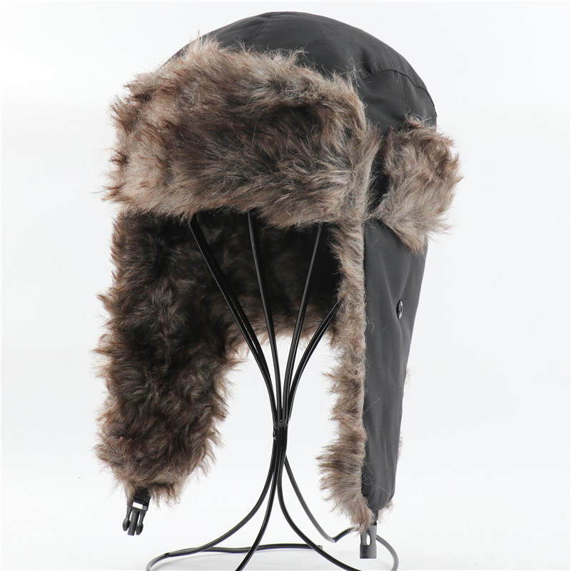 Trapper Hat Ear Flap - Winter Ski Trapper Hat Waterproof Warm