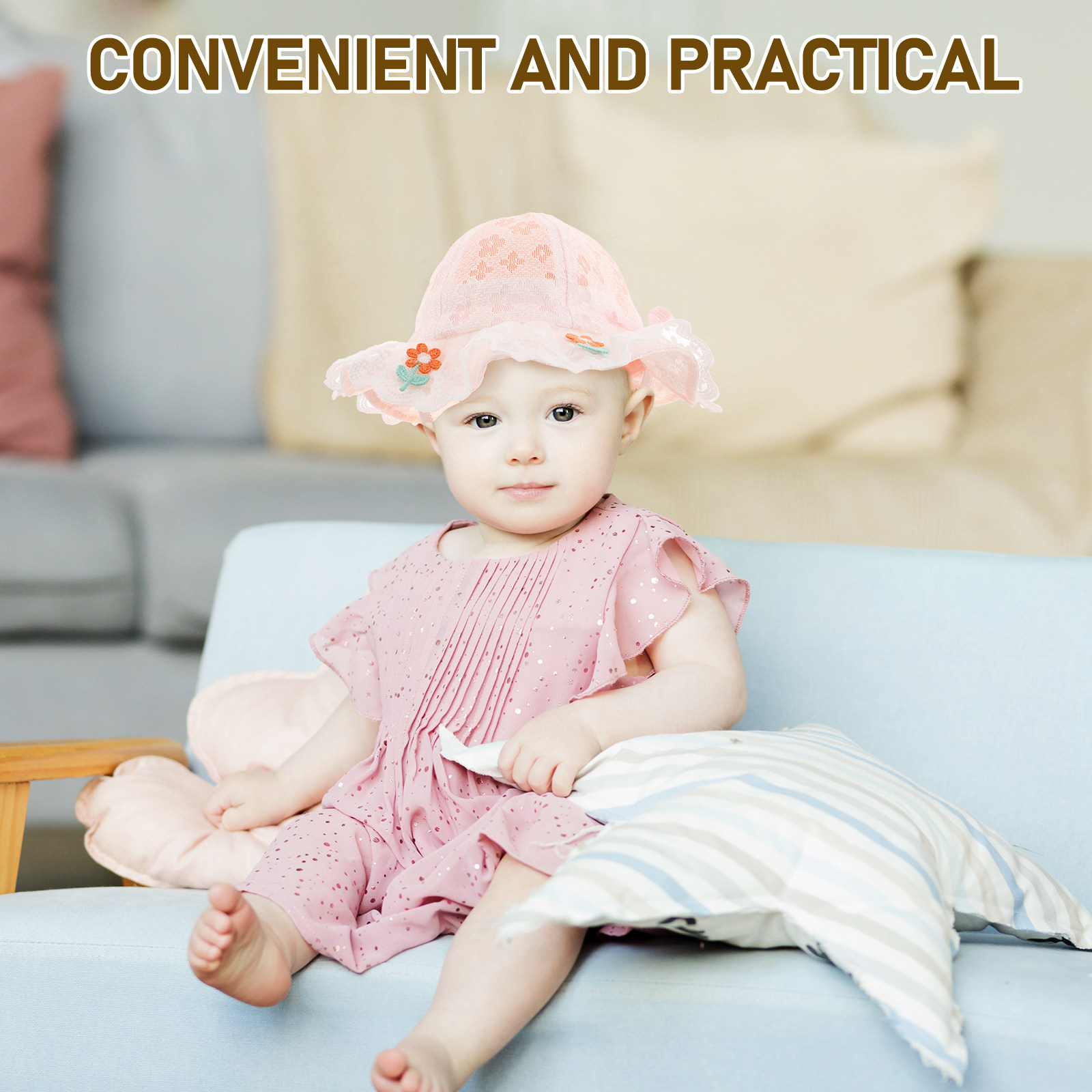 Baby Girl Summer Hat Breathabl - Sun Hat Wide Brim review and price