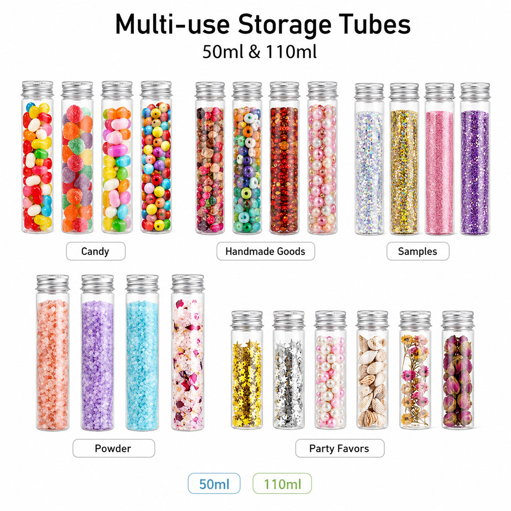 20pcs 50ml/100ml Clear Flat Tu - Snapback Hat Flat review and price