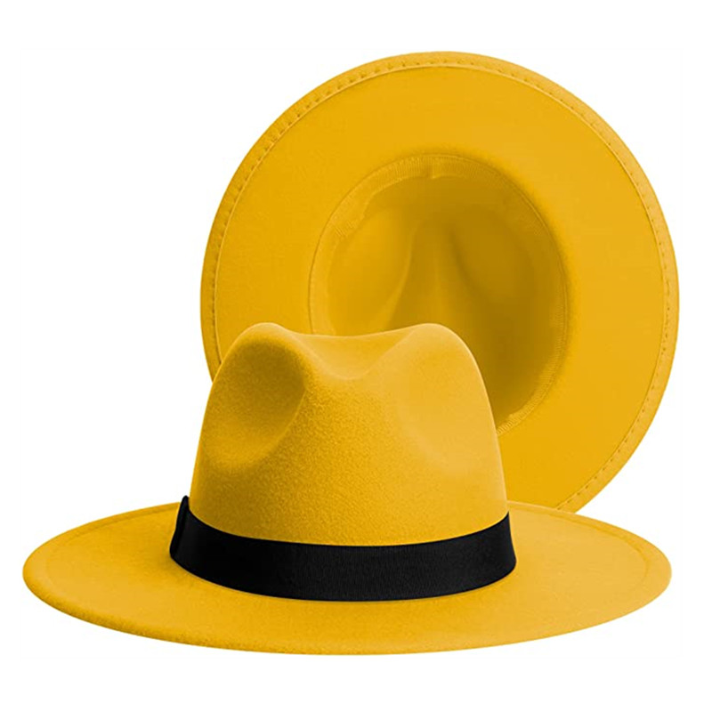 Women Winter Classic Patchwork - Fedora Hat Wool review and price