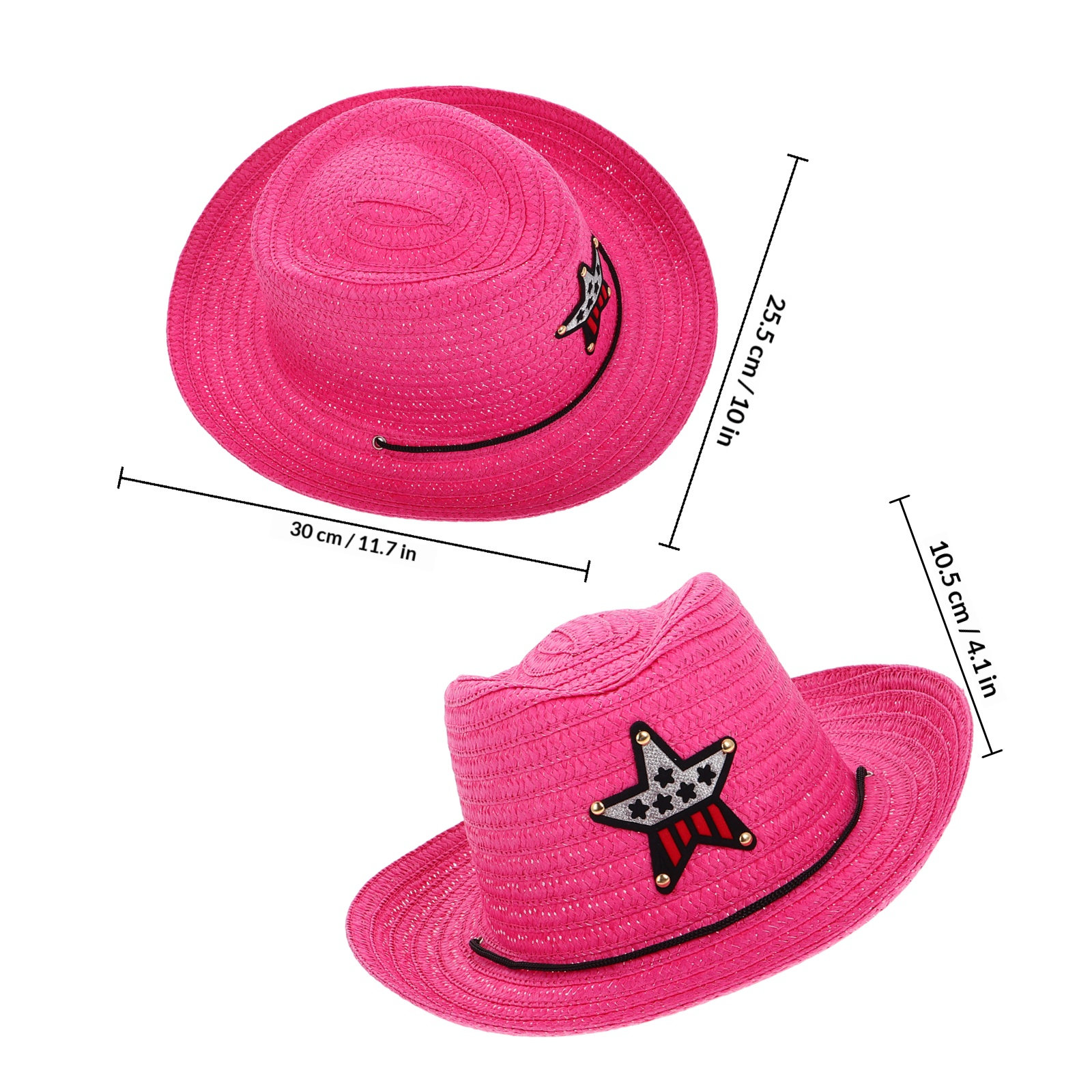 Kids Cowboy Straw Hat Western  - Cowboy Hat Straw review and price