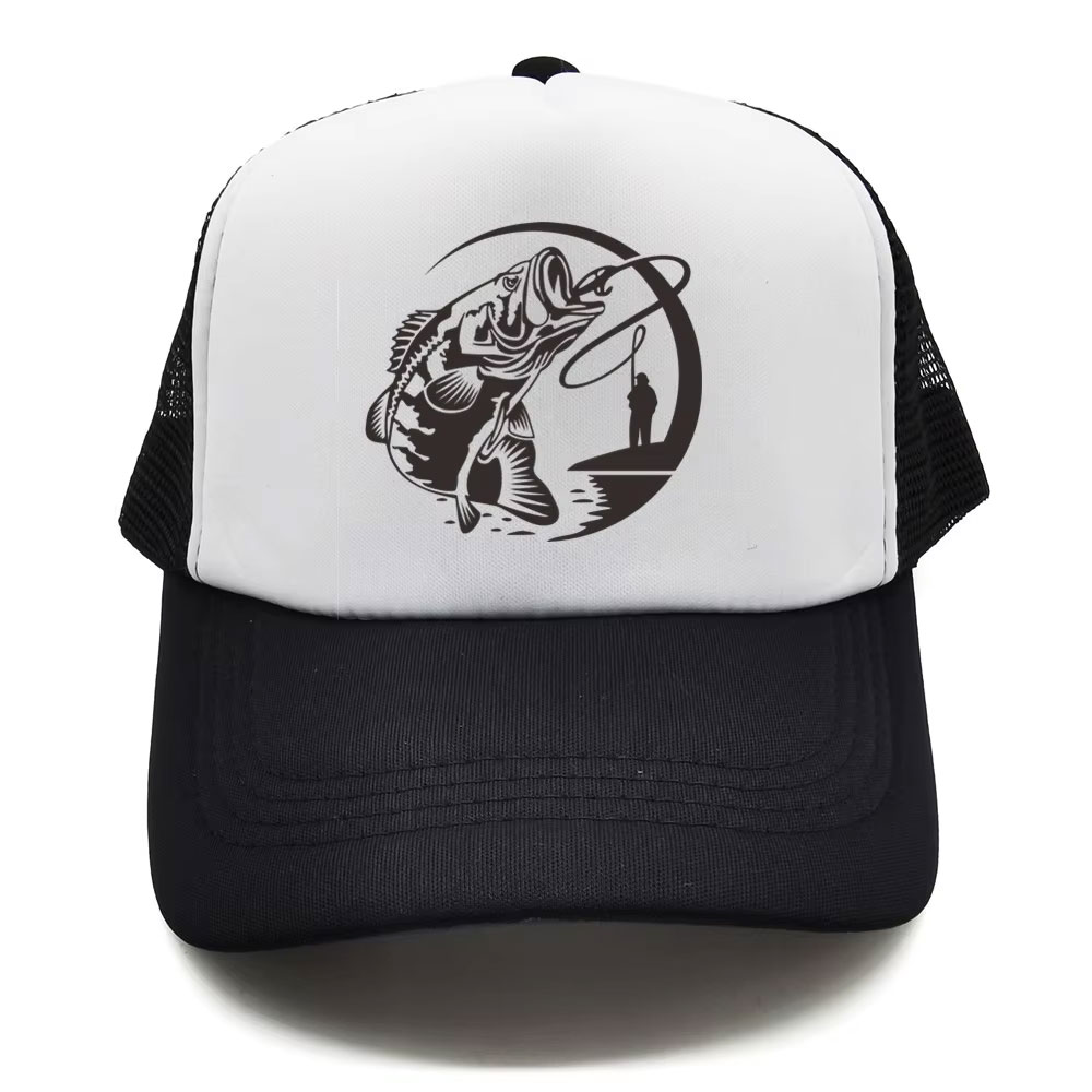 Fishing Skeleton Trucker Cap S - Trucker Cap Mesh review and price