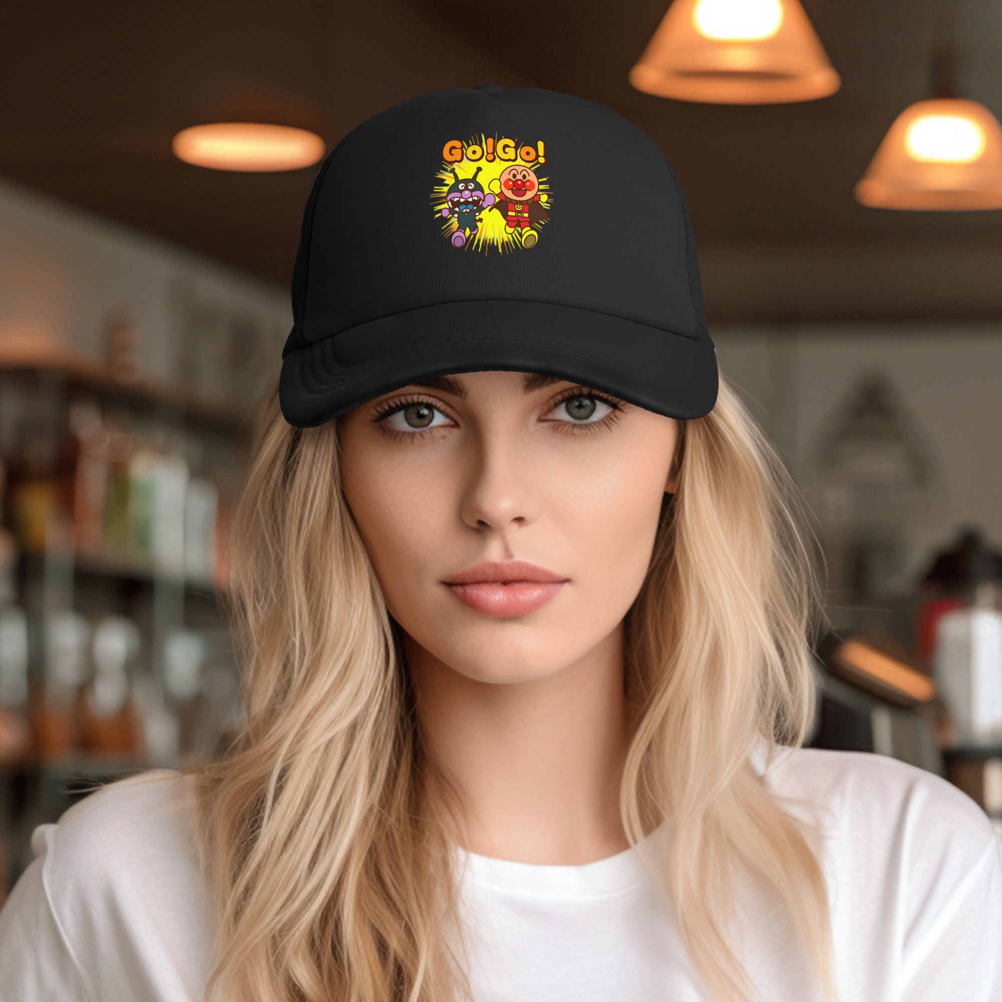A-Anpanmans GO GO  Mesh Baseba - Golf Cap Dad review and price