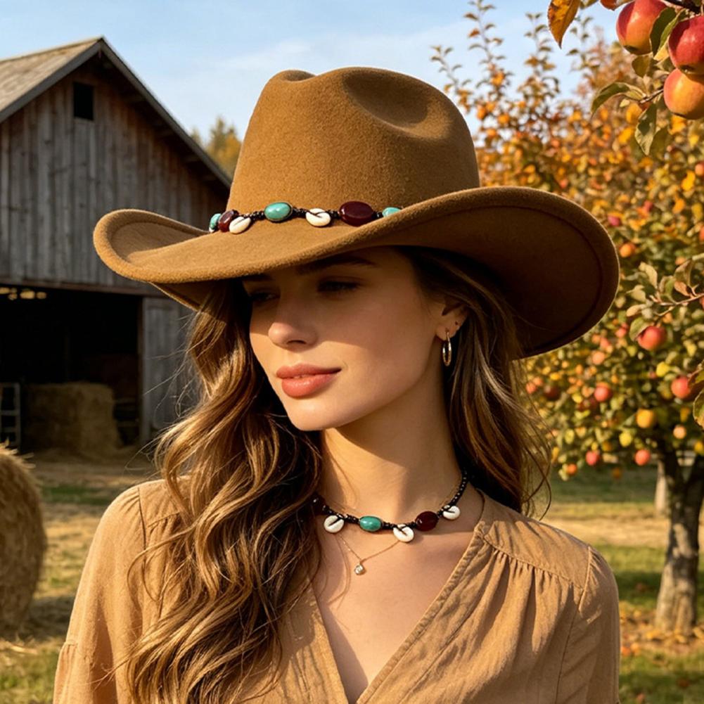 Western Cowboy Style Hat Wool  - Fedora Hat Wool review and price
